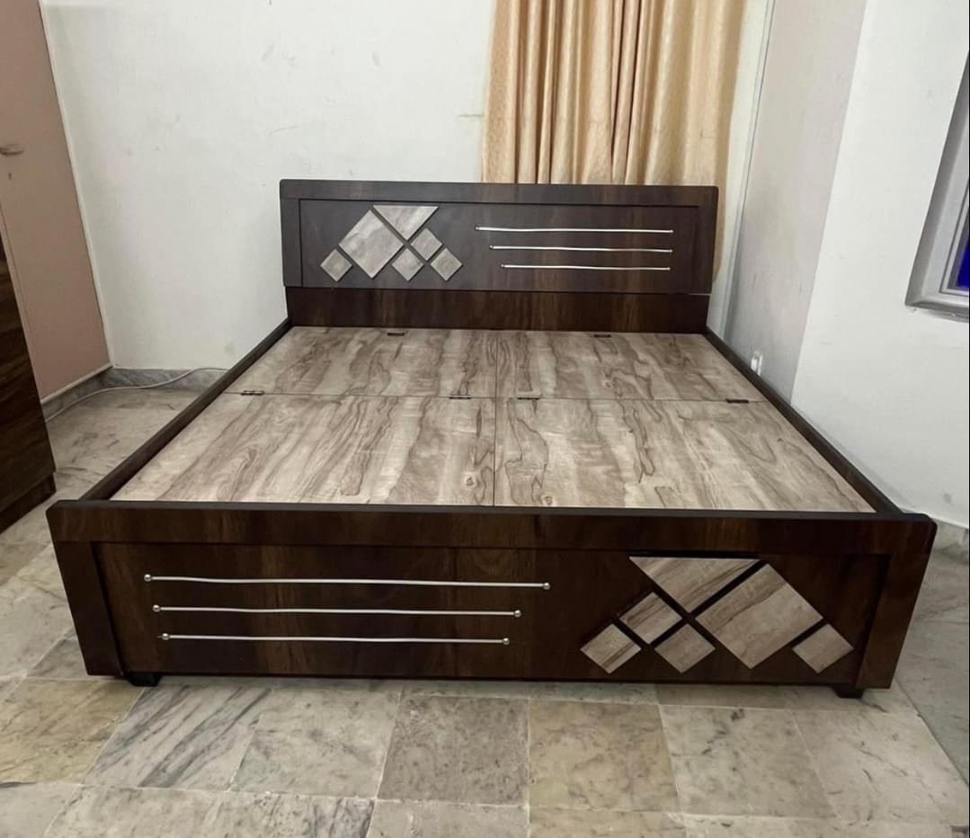 Double Bed - Engineering Wood Design