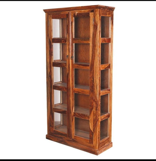 Crockery Wardrobe - Sheesham
