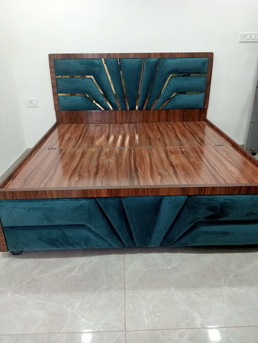 Double Bed - Engineering Wood - Quilting