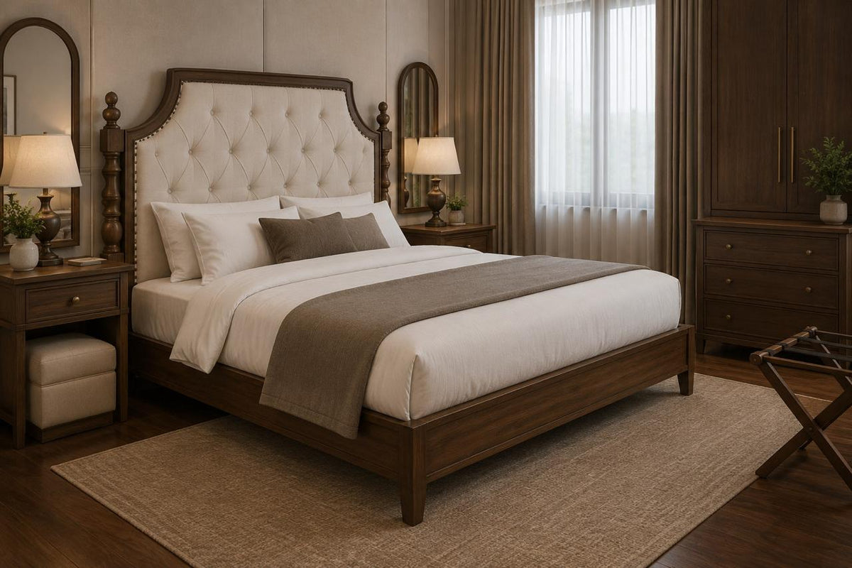 Maharaja Bed - Sheesham Wood